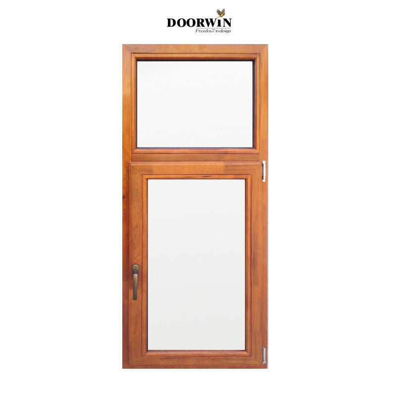 Made in China Latest Design Inside Open Aluminum Clad Wood 3 Glass Solid Wooden Tilt And Turn Casement Windows DOORWIN ELEVATE SERIES - Doorwin Group Windows & Doors