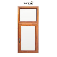 Made in China Latest Design Inside Open Aluminum Clad Wood 3 Glass Solid Wooden Tilt And Turn Casement Windows DOORWIN ELEVATE SERIES - Doorwin Group Windows & Doors