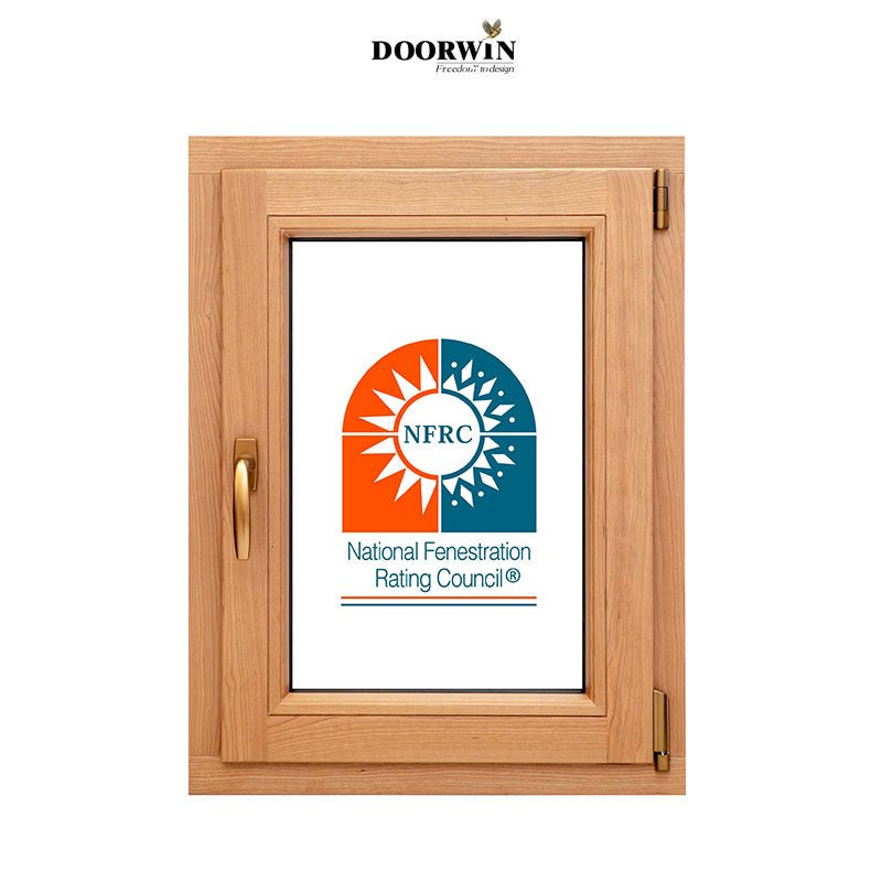 Made in China Latest Design NFRC Inside Open Aluminum Clad Wood 3 Glass Solid Wooden Tilt And Turn Casement Windows Imagination Series - Doorwin Group Windows & Doors