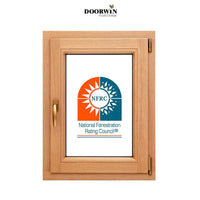 Made in China Latest Design NFRC Inside Open Aluminum Clad Wood 3 Glass Solid Wooden Tilt And Turn Casement Windows Imagination Series - Doorwin Group Windows & Doors