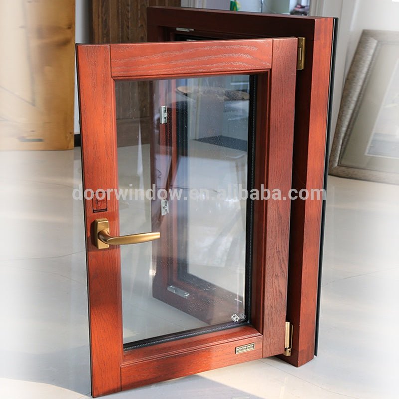 make to order wooden window frames design window door with double glass by Doorwin - Doorwin Group Windows & Doors