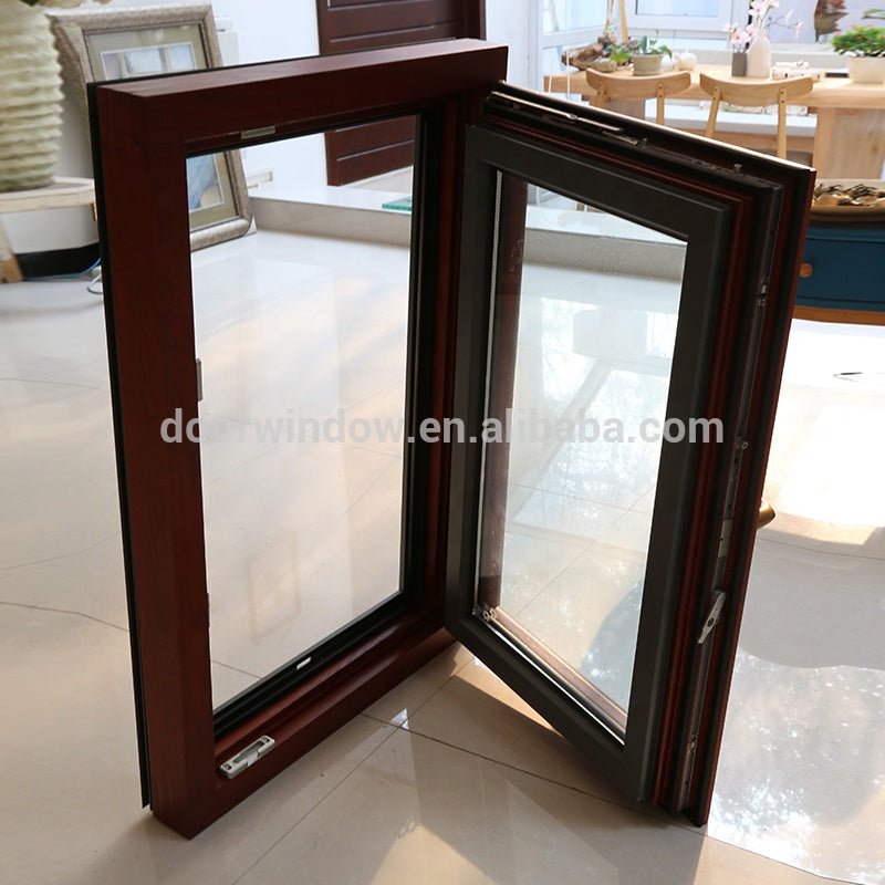 make to order wooden window frames design window door with double glass by Doorwin - Doorwin Group Windows & Doors