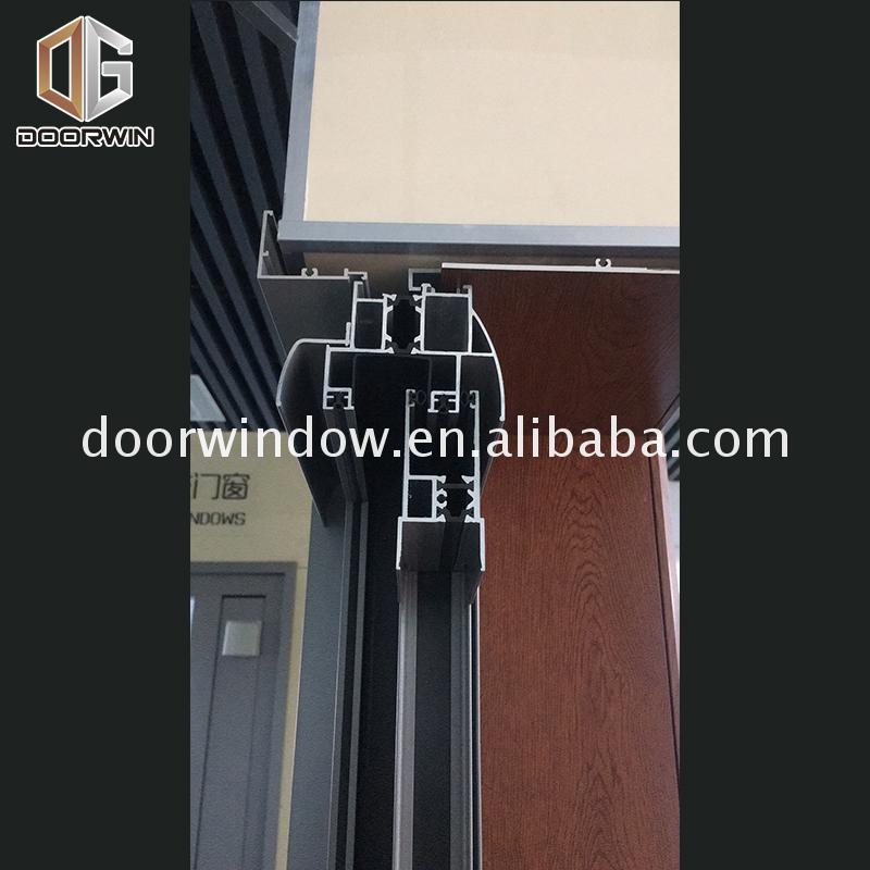 Manufactory direct alum window detail 60 x 30 slider 3 lite - Doorwin Group Windows & Doors
