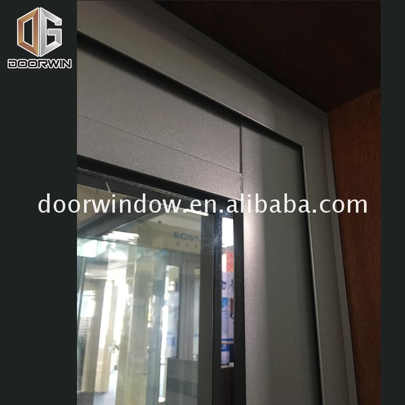 Manufactory direct alum window detail 60 x 30 slider 3 lite - Doorwin Group Windows & Doors