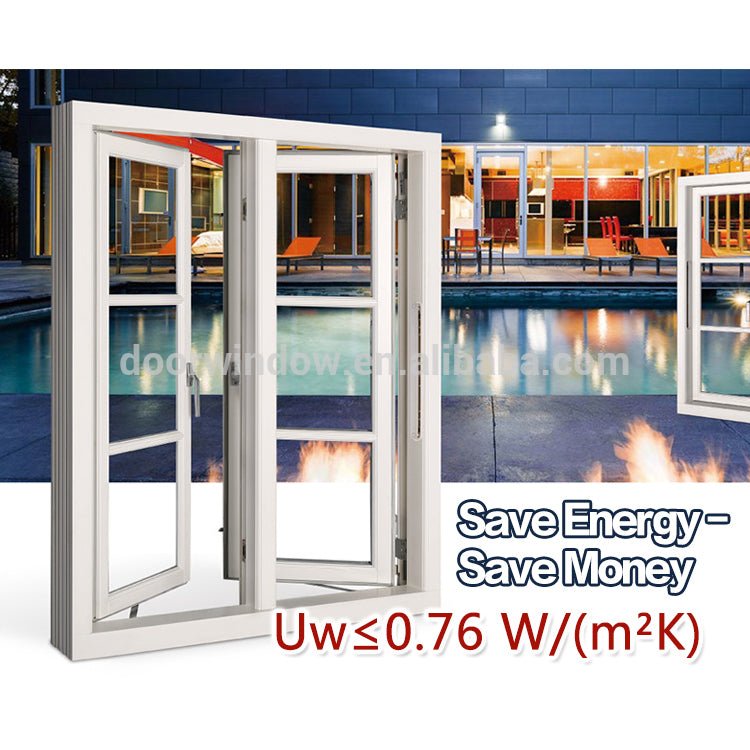 Manufactory direct powder coated aluminum awning window aluminium out ward opening - Doorwin Group Windows & Doors