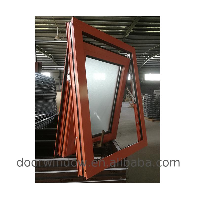 Manufactory Wholesale cost of curved glass windows container aluminum awning window concealed hinge - Doorwin Group Windows & Doors