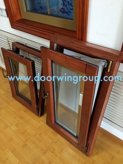 Middle East Solid Wood Aluminium Window, Durable Casement Inward Opening Casement Tilt & Turn Window - China Aluminium Window, Wood Window - Doorwin Group Windows & Doors