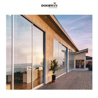 MINIMALISM SERIES Window Ultra double glass aluminum alloy line fixed slimline window slim profile aluminium windows - Doorwin Group Windows & Doors