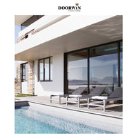 MINIMALISM SERIES Window Ultra double glass aluminum alloy line fixed slimline window slim profile aluminium windows - Doorwin Group Windows & Doors