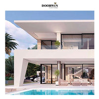 MINIMALISM SERIES Window Ultra double glass aluminum alloy line fixed slimline window slim profile aluminium windows - Doorwin Group Windows & Doors