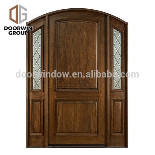 Modern double front door designs side lite door entry french doors with side panels by Doorwin - Doorwin Group Windows & Doors