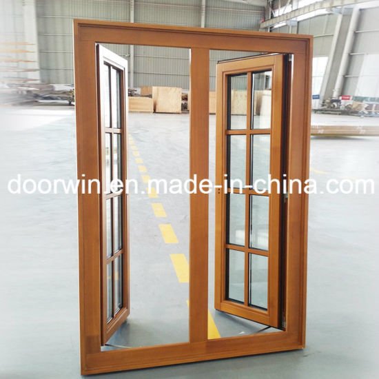Modern Popular Grille Window Design with Ce Certificate Glass - China Grille Window, Pine Wood Window - Doorwin Group Windows & Doors