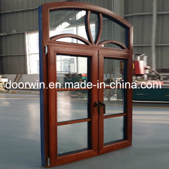 Modern Window Grill Design with Top Special Type and 6 Glass Panels - China Window, Round Top Window - Doorwin Group Windows & Doors