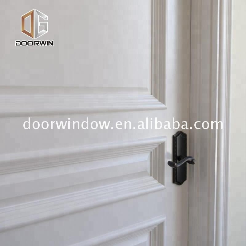 Modern wood door luxury interior lacquered doors white by Doorwin on Alibaba - Doorwin Group Windows & Doors