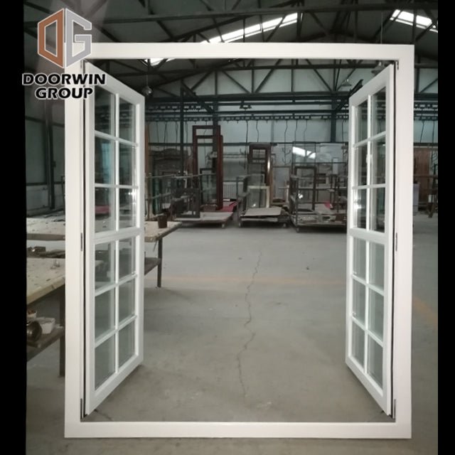 Montreal home french windows for garden use high quality french window with side panels - Doorwin Group Windows & Doors