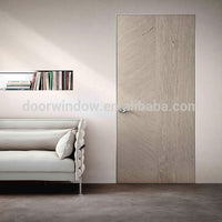 Most popular China factory top quality new design wooden invisible door design with America oakby Doorwin - Doorwin Group Windows & Doors