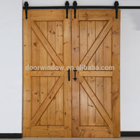 Movable glass kitchen partition panel sliding barn door by Doorwin - Doorwin Group Windows & Doors