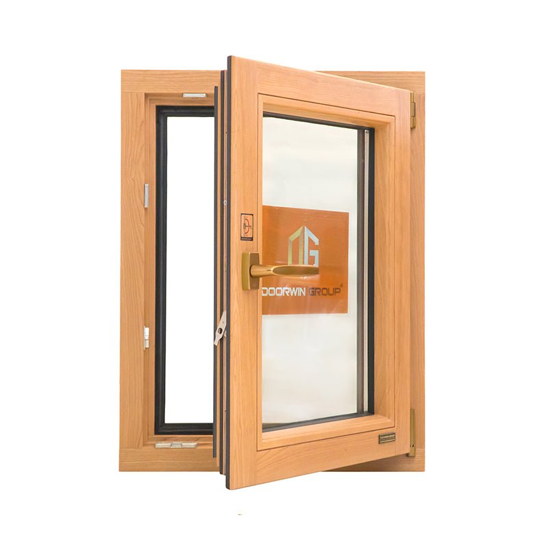 new design buy tilt and turn inward opening oak wood casement windows - Doorwin Group Windows & Doors
