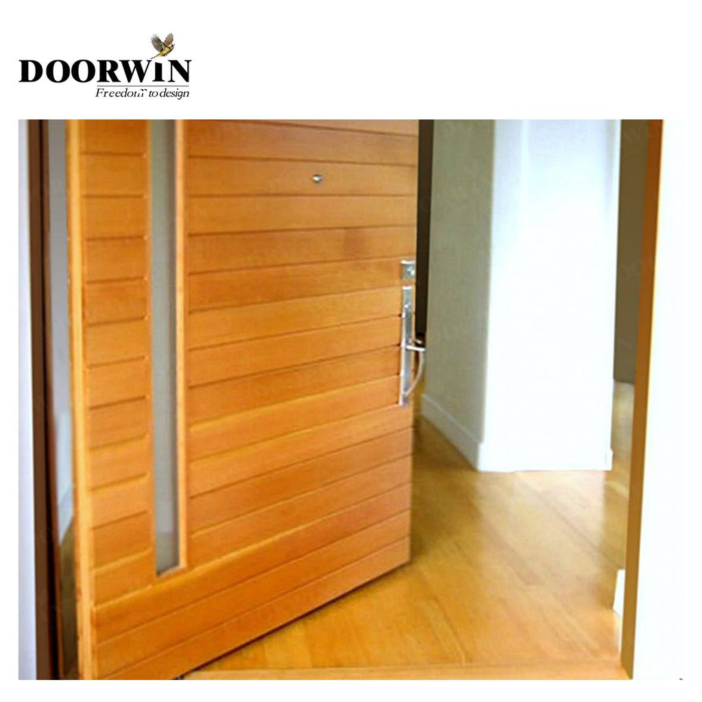 New design Chinese Factory cheap price lowes security door installation cost garage entry doors reviews - Doorwin Group Windows & Doors