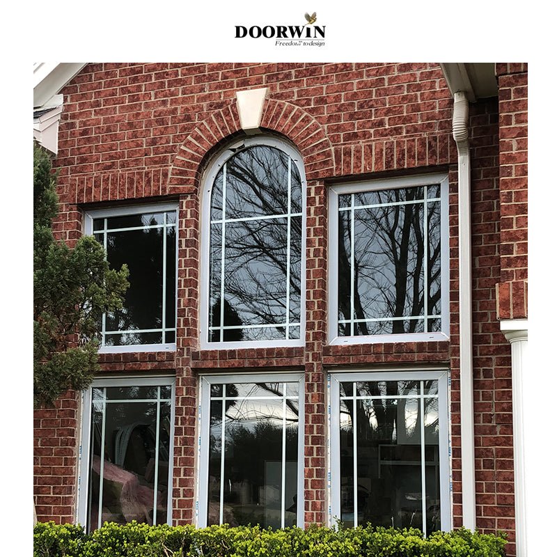 New design Factory Price UPVC/PVC outward opening with hand crank opener casement windows - Doorwin Group Windows & Doors