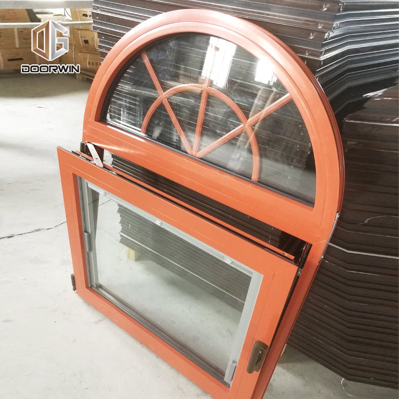 New design fancy window bars fan shades for arched windows - Doorwin Group Windows & Doors