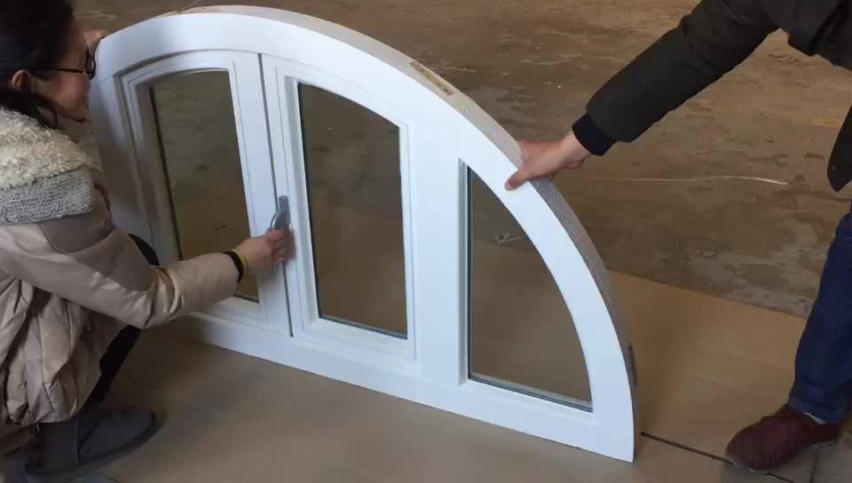 New Design Modern Standard Size Custom Top Hung Aluminum Frame Swing Bathroom Awning Casement Window alu clad windows - Doorwin Group Windows & Doors