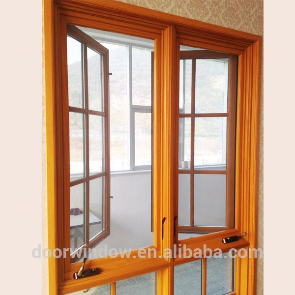 New design timber look aluminium doors french windows frame window opening detail - Doorwin Group Windows & Doors
