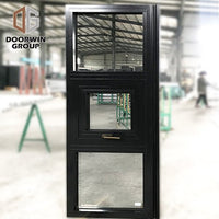New hot selling products aluminium porthole windows openable window sections open inside hinges - Doorwin Group Windows & Doors