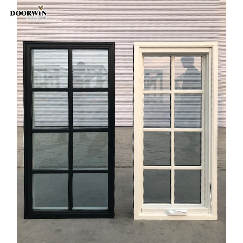 New Jersey custom made white wood arched window frame round windows - Doorwin Group Windows & Doors
