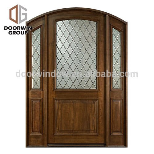 New product ideas 2018 wooden temple design for home french double entrance door by Doorwin - Doorwin Group Windows & Doors