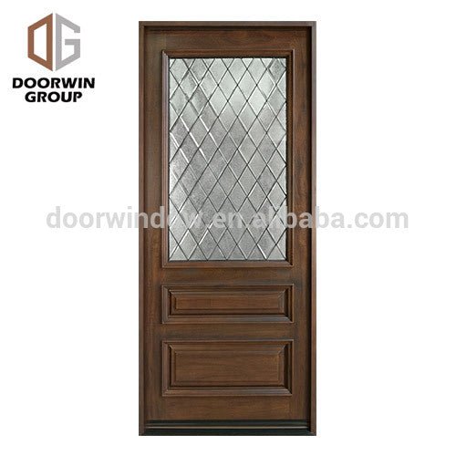 New product ideas 2018 wooden temple design for home french double entrance door by Doorwin - Doorwin Group Windows & Doors