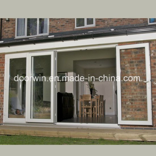 New Style Frameless Glass Folding Door - China White, Folding Door - Doorwin Group Windows & Doors