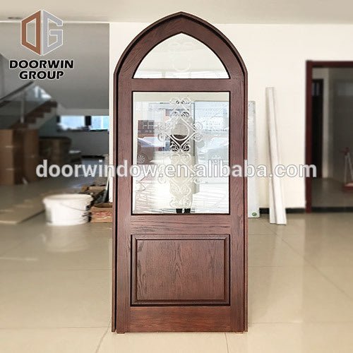 New style wood n glass doors front entry for home - Doorwin Group Windows & Doors
