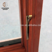 New York American NAMI Certified Aluminum transom awning window sash profile crank open window - Doorwin Group Windows & Doors