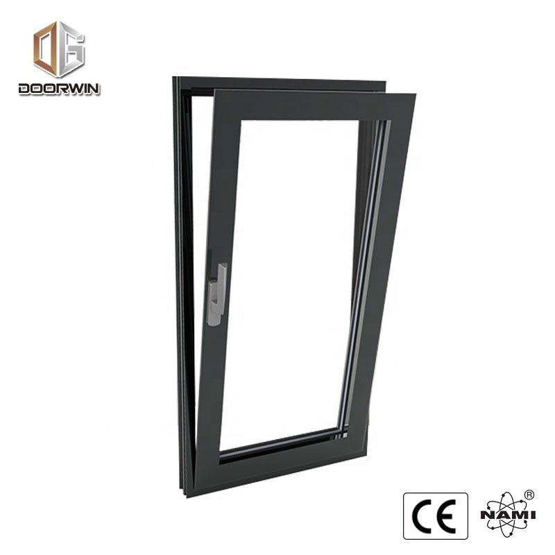 New York high quality double glazed thermal insulated aluminum window NAMI - Doorwin Group Windows & Doors