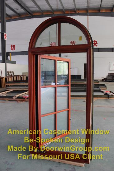 New York USA Standard Aluminum Wood Casement Window - China Casement Window, American Casement Window - Doorwin Group Windows & Doors