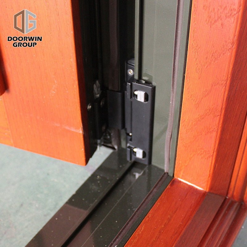 NewYork Wood framed glass wood exterior doors with transom by Doorwin on Alibaba - Doorwin Group Windows & Doors