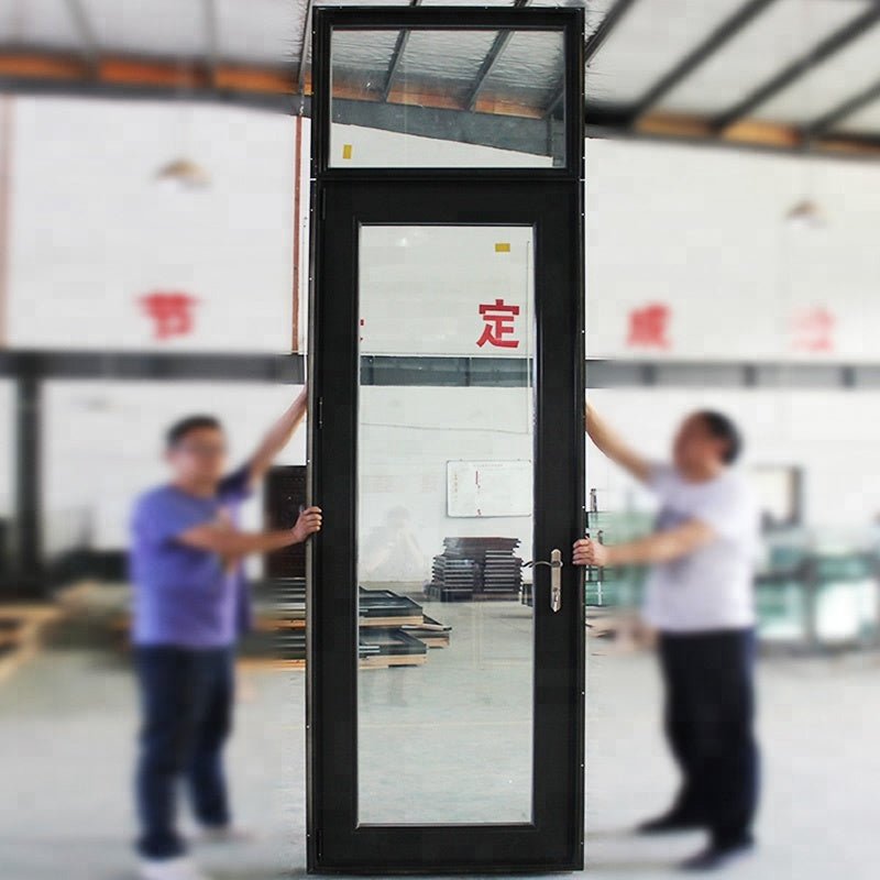 NewYork Wood framed glass wood exterior doors with transom by Doorwin on Alibaba - Doorwin Group Windows & Doors