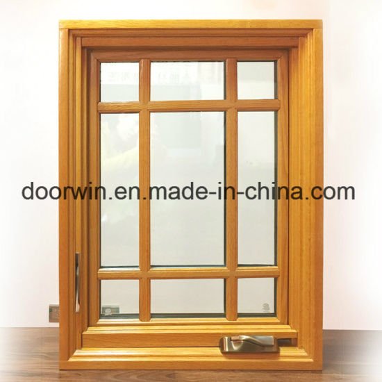 Nice Appearance Foldable Crank Handle Cesement Window with Aluminum Composite Wood - China Grill Design Crank Window, American Crank Window - Doorwin Group Windows & Doors
