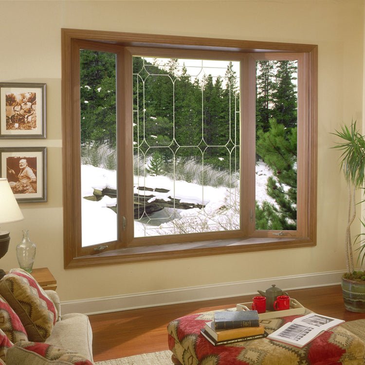 Nice appearance solid wood non finger jointed pine wood window - Doorwin Group Windows & Doors