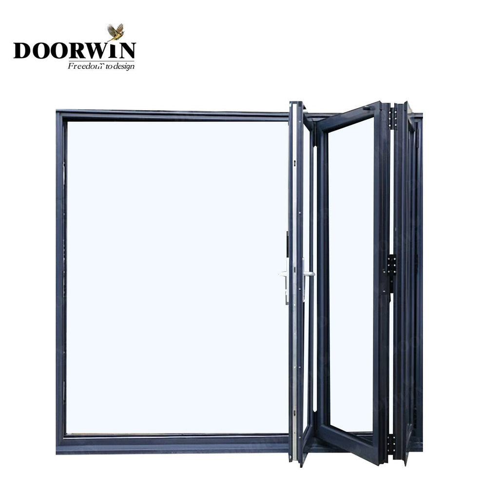 North Carolina DOORWIN Wood grain aluminium frame glass doors and bi-fold door waterproof toilet alloy casement windows - Doorwin Group Windows & Doors