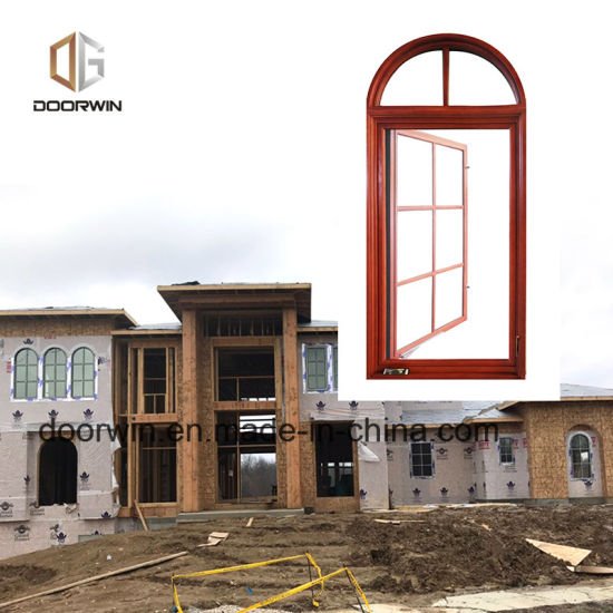 Oak Wood Aluminum Casement Window, Crank Window - China Aluminium Crank Window, Aluminium Crank Windows - Doorwin Group Windows & Doors