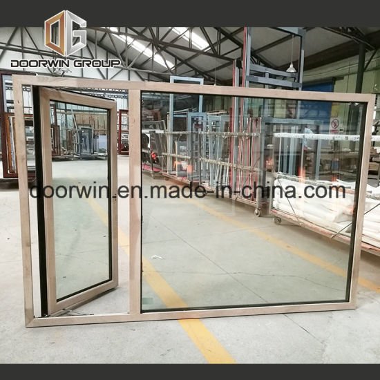 Oak Wood Clad Aluminum Awing Window - China Chain Winder Awning Aluminum Windows, Chain Winder Awning Glass Window - Doorwin Group Windows & Doors