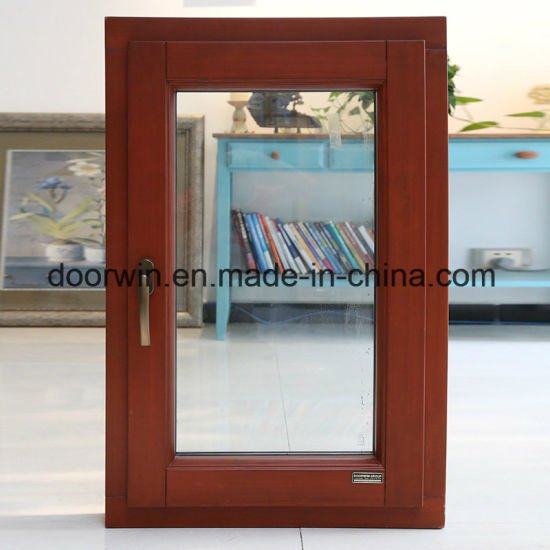 Oak Wood Window with Aluminum Cladding - China Tilt and Turn Window, Casement Window - Doorwin Group Windows & Doors