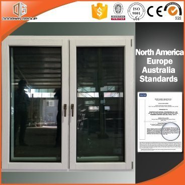 Oak Wood Window with Aluminum Cladding From Outside with Ce Certification - China Window, Replacement Window - Doorwin Group Windows & Doors