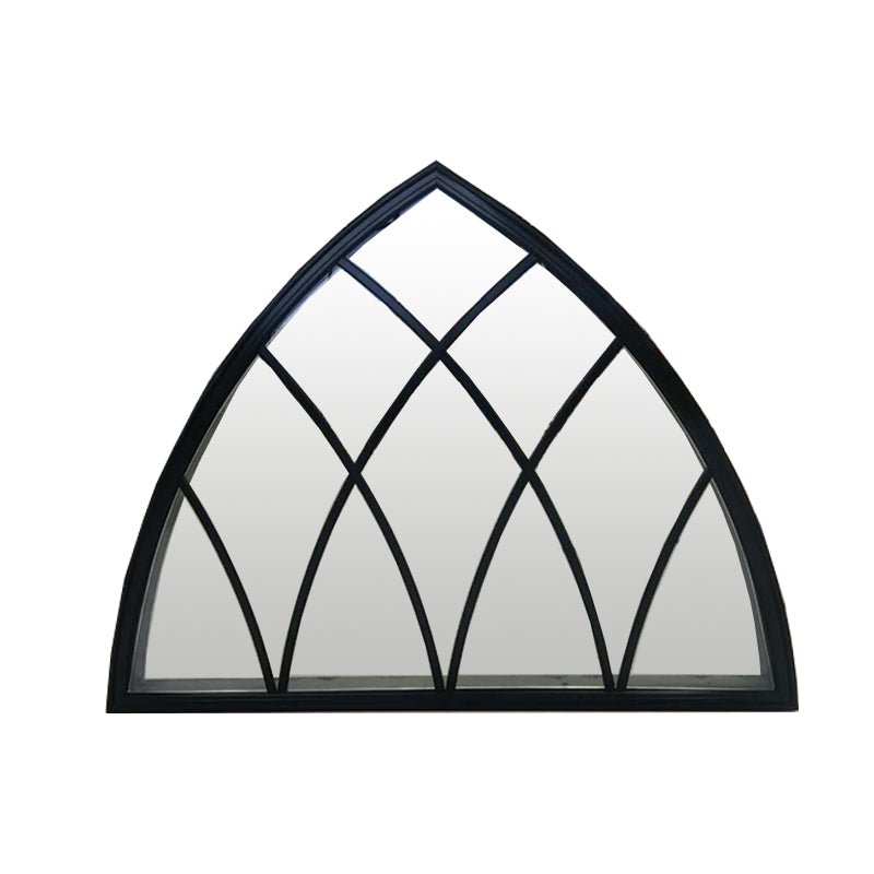OEM arch stained glass window panel antique round top church windows - Doorwin Group Windows & Doors