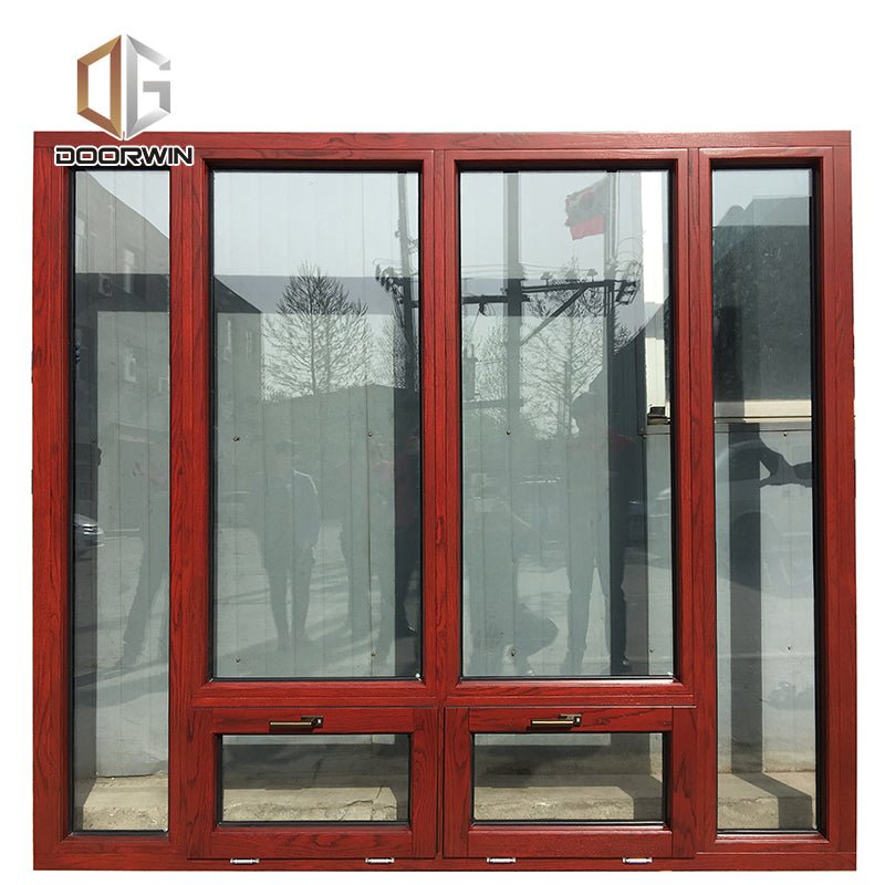 OEM Factory corner window bedroom glass construction casement hinges - Doorwin Group Windows & Doors