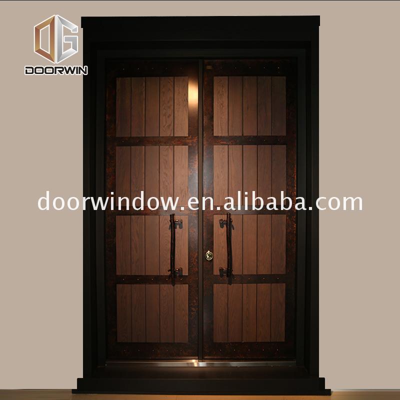 OEM Factory high security doors for homes door hardwood oak - Doorwin Group Windows & Doors