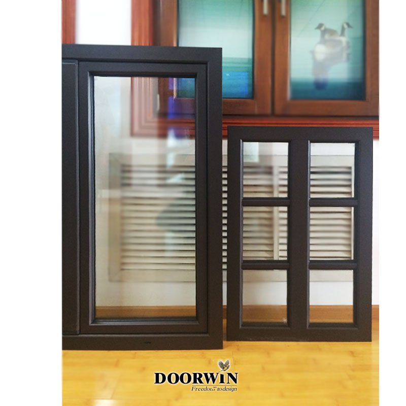 Optional color and shape American Standard Elegant Design Wood French Window floor to ceiling windows - Doorwin Group Windows & Doors