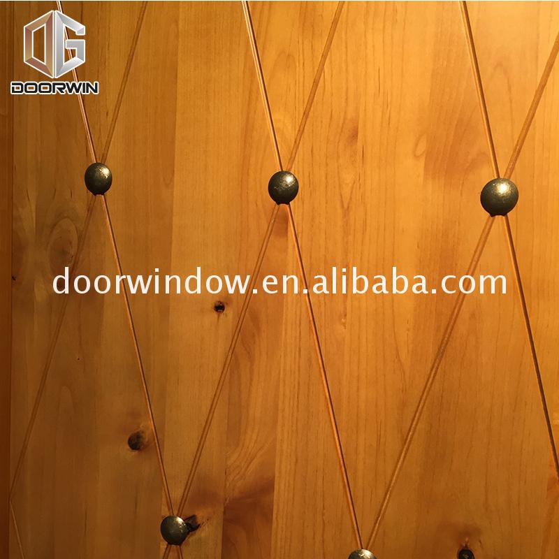 Original factory oak double doors new wood door style design 2016 - Doorwin Group Windows & Doors